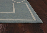 7' Square   UV treated Polypropylene Spa Area Rug