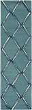 12'x15' Charcoal Silver Hand Tufted Diamond Pattern Indoor Area Rug