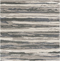 39 X 63  Grey Polypropylene Rug