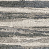 39 X 63  Grey Polypropylene Rug