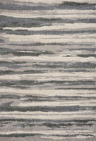 39 X 63  Grey Polypropylene Rug