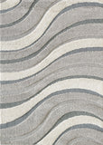 78 X 78 Grey Polypropylene Rug