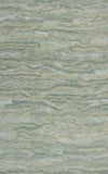 3'x5' Seafoam Blue Hand Tufted Abstract Indoor Area Rug