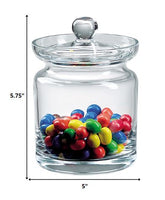 55 Mouth Blown Crystal Lead Free Biscuit or Candy Jar
