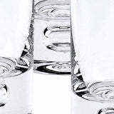 Mouth Blown Crystal 6 Pc Shot or Vodka Glass Set  3 oz