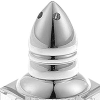 Individual Silver Crystal Salt and Peppers  Gift Boxed 6 Pc Set