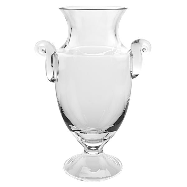 14 Mouth Blown Crystal European Made Trophy Vase