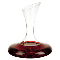 2 X 75 X 95 Mouth Blown Crystal Lead Free Wine Carafe  32 oz