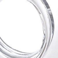 Mouth Blown Lead Free Crystal Pitcher  28 oz