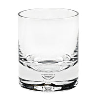 4 pc Set Single Old Fashioned Lead Free Crystal Scotch Glass  6 oz