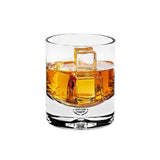 4 pc Set Single Old Fashioned Lead Free Crystal Scotch Glass  6 oz