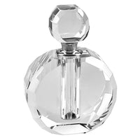 Hand Crafted Crystal Round Perfume Bottle