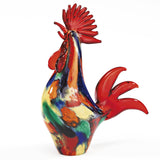 11 MultiColor Artistic Glass Rooster