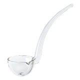 6 Mouth Blown Crystal Gravy  Dressing or Sauce Ladle