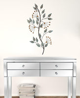 Colorful Petals Metal Decor