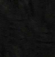 Faux Cowhide Rug 4 x 5  - Black