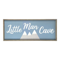 Little Man Cave Framed Wall Art