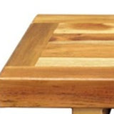 29" Natural Teak Wood Bath Tray and Seat
