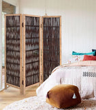 3 Panel Kirkwood Room Divider with Interconnecting Branches Design