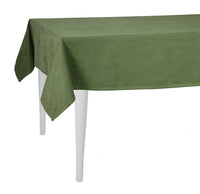 84" Merry Christmas Rectangle Tablecloth in  Green