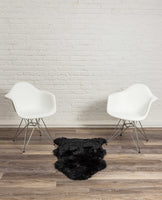 2' x 3' Ivory New Zealand Natural Sheepskin Rug
