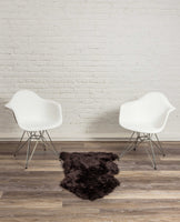 2' x 3' Ivory New Zealand Natural Sheepskin Rug