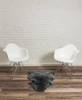 2' x 3' Ivory New Zealand Natural Sheepskin Rug
