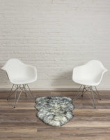 2' x 3' Ivory New Zealand Natural Sheepskin Rug