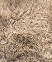 2' x 3' Ivory New Zealand Natural Sheepskin Rug