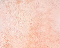 2' x 3' Ivory New Zealand Natural Sheepskin Rug
