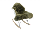 2' x 3' Ivory New Zealand Natural Sheepskin Rug