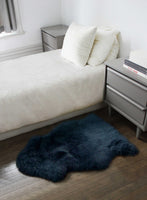 2' x 3' Ivory New Zealand Natural Sheepskin Rug