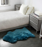 2' x 3' Ivory New Zealand Natural Sheepskin Rug