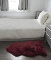 2' x 3' Ivory New Zealand Natural Sheepskin Rug