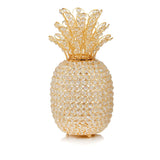 15' Gold Pineapple Faux Crystal Sculpture
