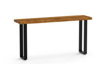 Modern Rustic Real Wood Console or Sofa Table