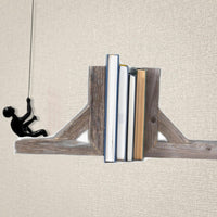Set of Two Natural Weathered Gray Corbels