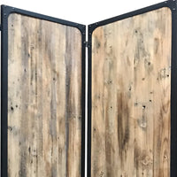 4 Panel Brown Room Divider