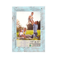 11x17 Rustic Blue Picture Frame