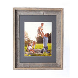 11x14  Rustic Cinder Picture Frame with Plexiglass Holder