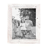 11"x12" Rustic White Washed Grey Picture Frame