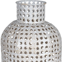 Medium Metal Cane Design Vase Decor