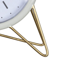 Gray Golden Triangle Desk Clock