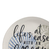 Set of 3 Life?s a Breeze Metal Plates Wall Decor