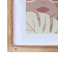 Pretty Lady in Shades Framed Wall Art