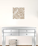 Abstract Natural Palm 1 Wall Decor