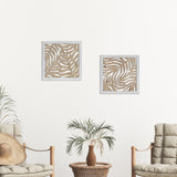 Abstract Natural Palm 1 Wall Decor