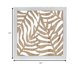Abstract Natural Palm 1 Wall Decor