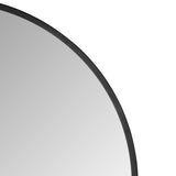 Minimalist Black Round Wall Mirror