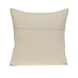 Gray and Blue Aztec Diamond Throw Pillow